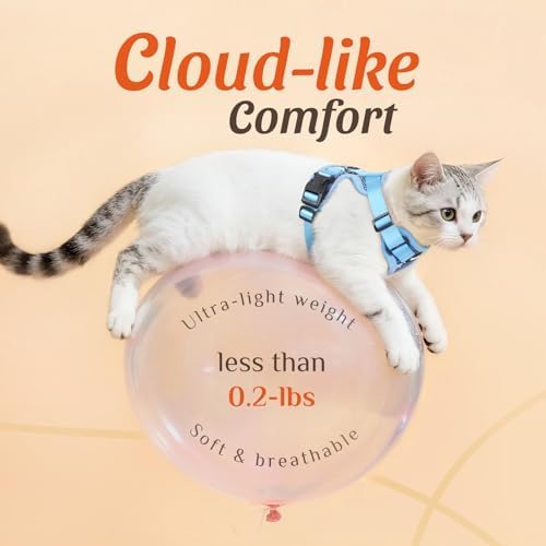 Dooradar Cat Harness and Leash Set, Adjustable and Escape Proof - Image 6
