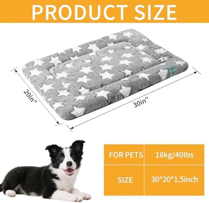 Dog Bed Mat, Reversible & Soft Dog Beds Crate Pad - Image 4