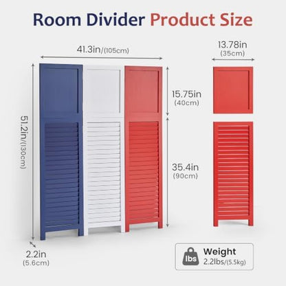 3 Panel Room Divider - Image 6