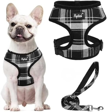 PUPTECK Small Dog Harness and Leash Set No Pull by PUPTECK