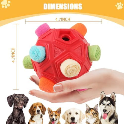 Dog Snuffle Ball-Interactive Puzzle Dog Toys Encourage Natural Foraging Skills - Image 4