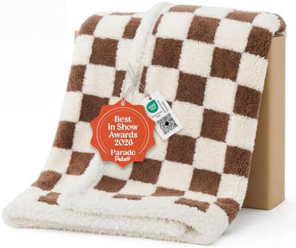 LE SURE Waterproof Blanket for Bed Cute Cozy 3D Jacquard, Twin（60x80） by Lesure