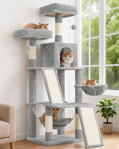 Gitelsnour Cat Tree Tower Multi-Level by Gitelnour