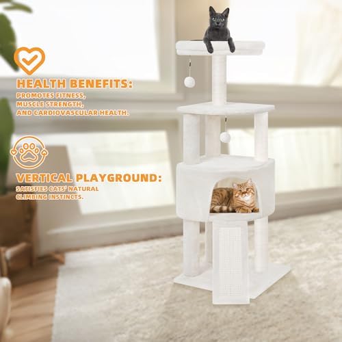 HUITREE 45in Cat Tree Tower - Image 6