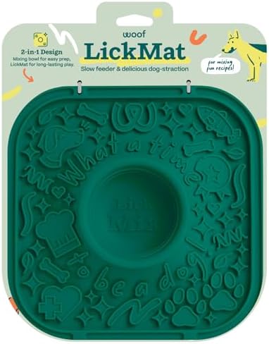 Woof LickMat, Slow Feeder Mat for Dogs by Woof