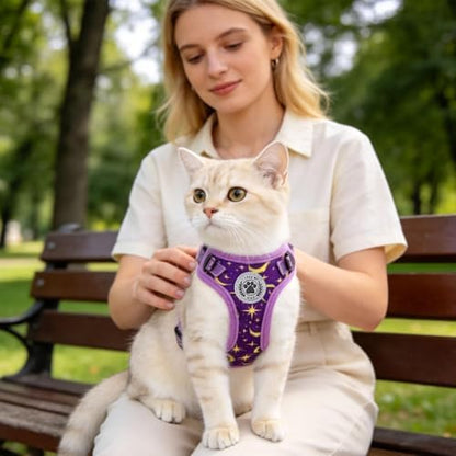 BEAUTYZOO Cat Harness and Leash Set, Escape Proof and Adjustable - Image 6