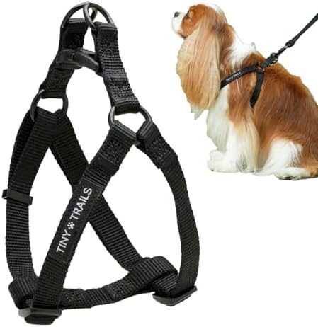 Step-in Dog Harness for Puppies and Small Breeds Adjustable No-Pull Soft Vest by Unknown