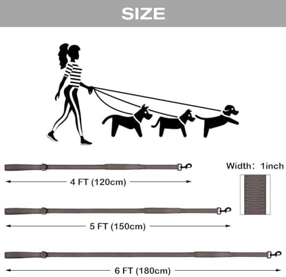 Joytale Dog Leash for Large Dogs that Pull, Double Handle - Image 6