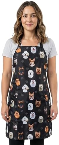 Ladybird Line 610 Unisex Dog Breeds Waterproof Apron, Hair Bleach Resistant by LadybirdLine