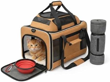 Cat Carrier Dog Carrier Airline Approved, Pet Carrier by Unknown
