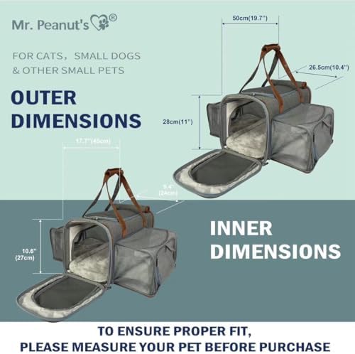 Mr. Peanut's Big Apple XL Double Expandable Pet Carrier - Image 7