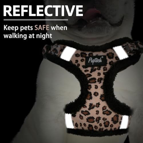 PUPTECK Dog Harness and Leash Set Small Sized, Step in No Pull Adjustable Puppy - Image 4