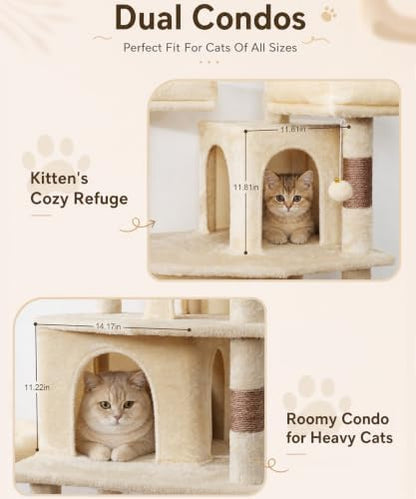 Cat Tower, 71 Inch Heavy Duty Cat Tree - Image 6