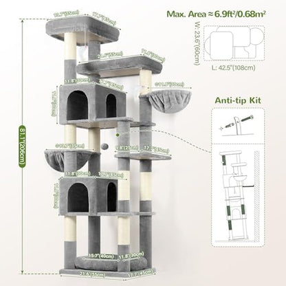 Globlazer Sturdy Extra Large Cat Tower - Image 6