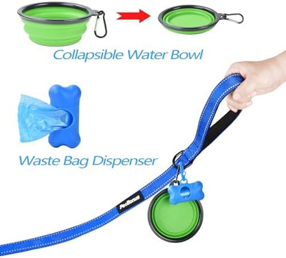 PetBonus Double Dog Leash, No Tangle Dual Leash, Reflective Walking Training - Image 6