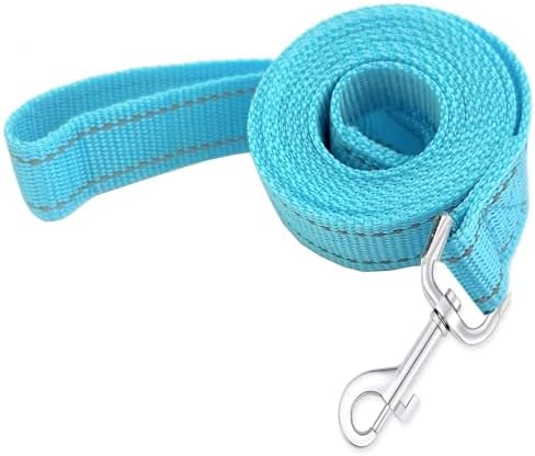Reflective Dog Leash 4FT Long, 5/8 Inch Wide, by TAIDA