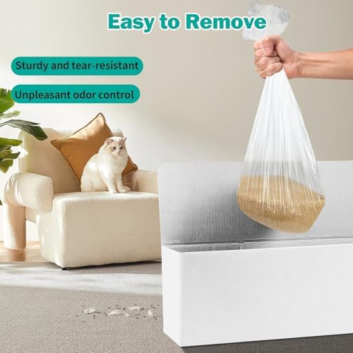 50 Pcs Trash Bags for Popur X5 Litter Box - Image 5