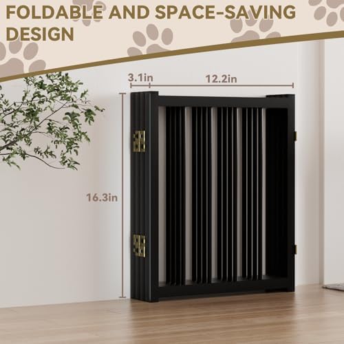 Snuowu 16" Freestanding Short Dog Gate - Image 6