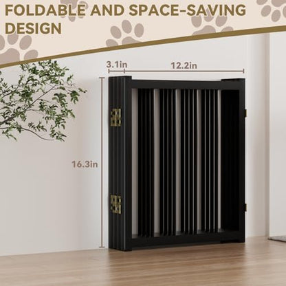 Snuowu 16" Freestanding Short Dog Gate - Image 6
