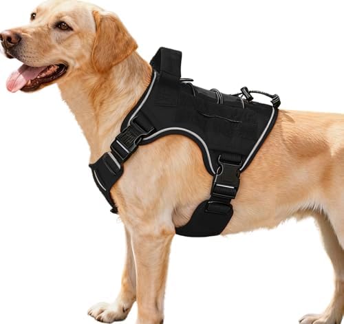 Heavy-Duty Tactical Dog Harness by Bruvoalon