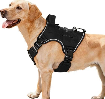 Heavy-Duty Tactical Dog Harness by Bruvoalon
