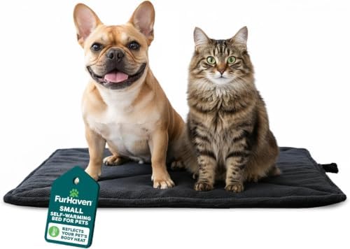 Furhaven ThermaNAP Self Warming Cat Mat, Dog Bed by FurHaven