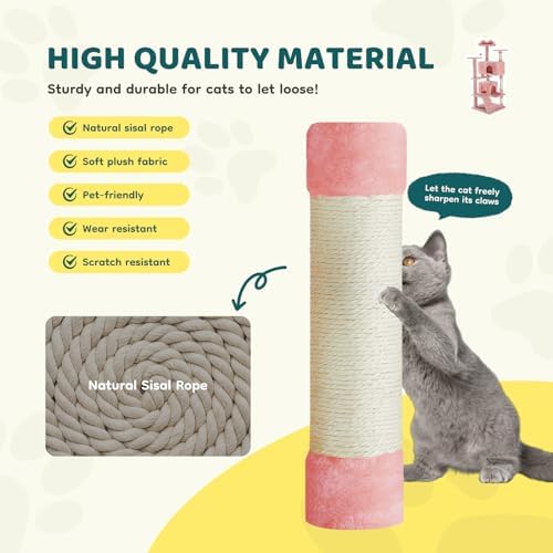 DUMOS 54 Inch Cat Tree Tower - Image 3
