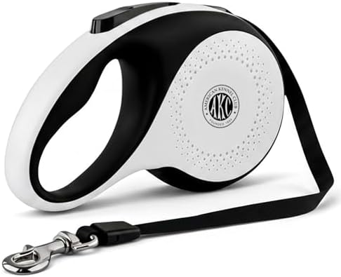 American Kennel Club Retractable Dog Leash, Tangle-Free, Ergonomic Grip by AmericanKennelClub