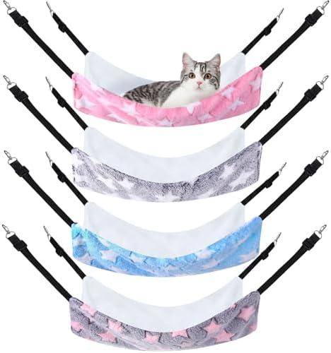 Geelin 4 Pcs Cat Hammock Hanging by Geelin