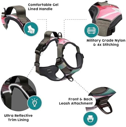 Embark No Pull Dog Harness, Reflective Adjustable Training Vest, No Choke - Image 2