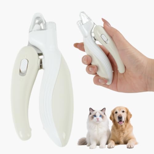 Cat Dog Pet Nail Clippers with Light – LED Safety Nail Clipper by Unknown