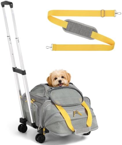 pidipiti 17x13x8 TSA Airline Approved Expandable pet Carrier by pidipiti