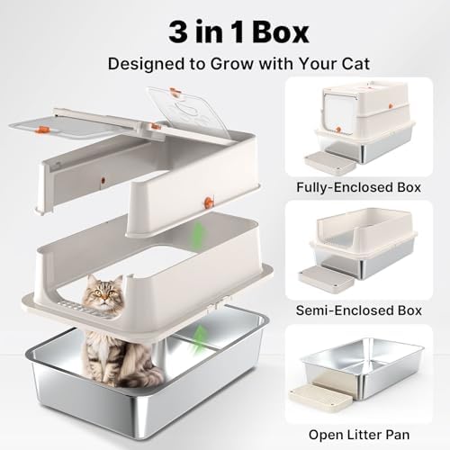 Stainless Steel Litter Box - Image 6