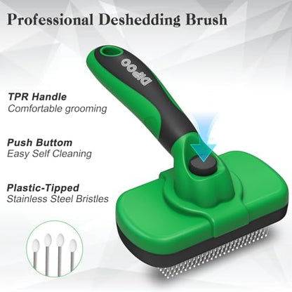Dipoo Self Cleaning Deshedding Brush - Image 2