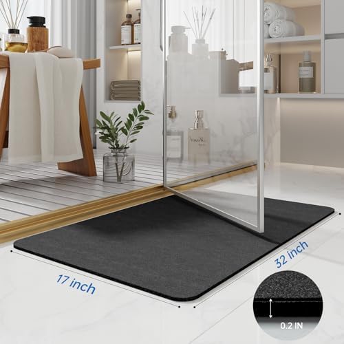 Bath Rugs 32x17-Diatomaceous Earth Stone Bath Mats - Image 2
