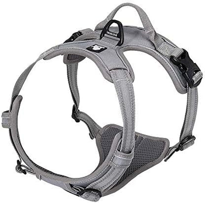 TRUE LOVE Adjustable No-Pull Dog Harness Reflective Pup Vest Harnesses by TRUELOVE