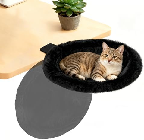 Pawaboo Cat Desk Bed, Sunken Cats Hammock by Pawaboo