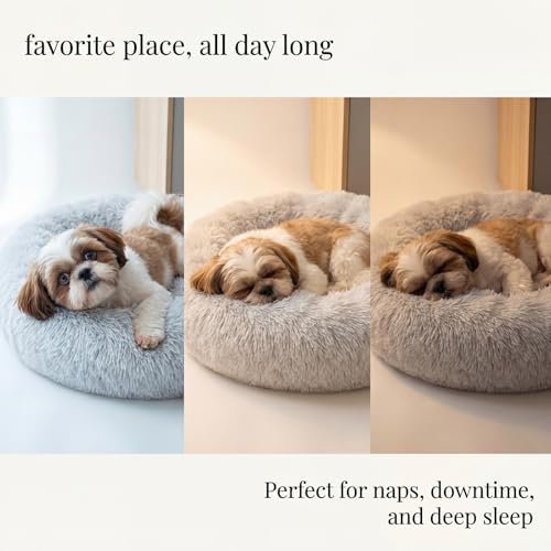 nononfish Comfortable Donut Dog Bed - Image 6