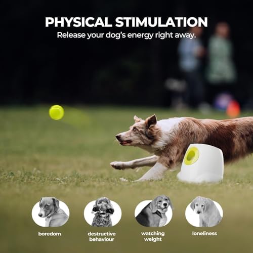 ALL FOR PAWS Automatic Dog Ball Launcher, Interactive Fetch Toy for Medium to - Image 3