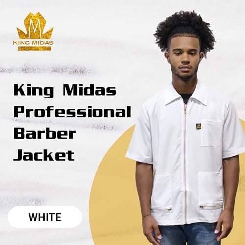 King Midas Professional Barber Jacket - Image 2