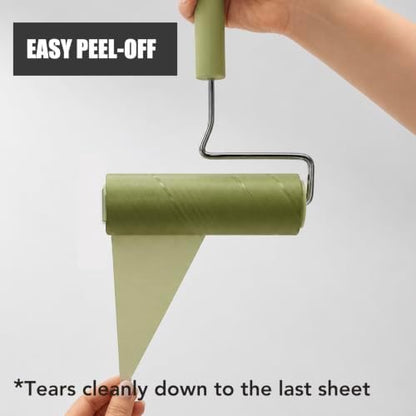 Extra Sticky Large Surface Lint Roller, 6.3''Wide Roller - Image 4