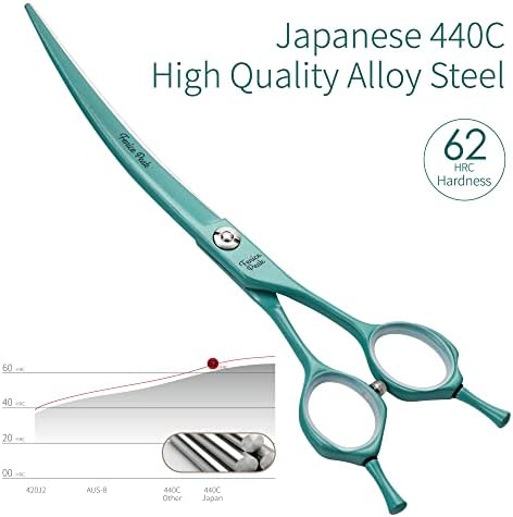 Curved Dog Grooming Scissors - Image 3