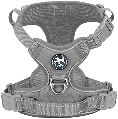 PoyPet No Pull Dog Harness, Reflective Vest by PoyPet