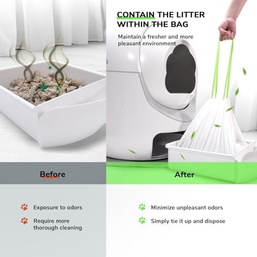 65 Count Drawstring Cat Litter Bags - Image 3