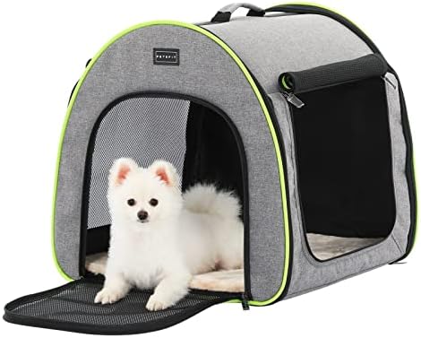 PETSFIT Collapsible Dog Crate, Travel Dog Crate by Petsfit