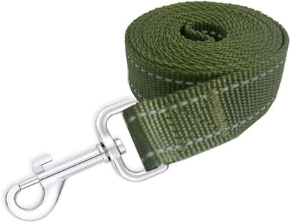 Reflective Dog Leash 4Ft /5 Foot /6 Feet Long, 1 Inch Wide, - Image 2