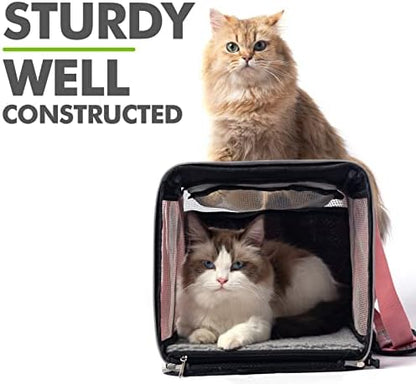 EXPAWLORER Large Cat Carrier Dog Carriers Soft - Image 5