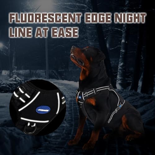 AUROTH Dog Harness for Small Medium Dogs, Tactical No Pull Dog Vest - Image 6