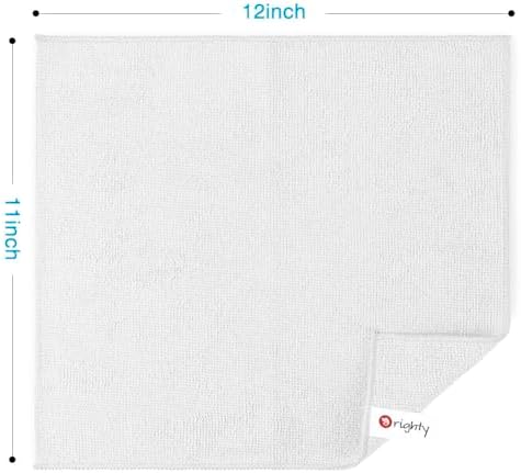 Orighty Microfiber Cleaning Cloth, Cleaning Rags, 12 Pack, 12x11 in - Image 5