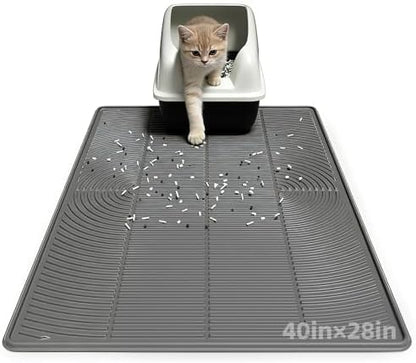 Cat Litter Mat 40"x28" by IMMCUTE